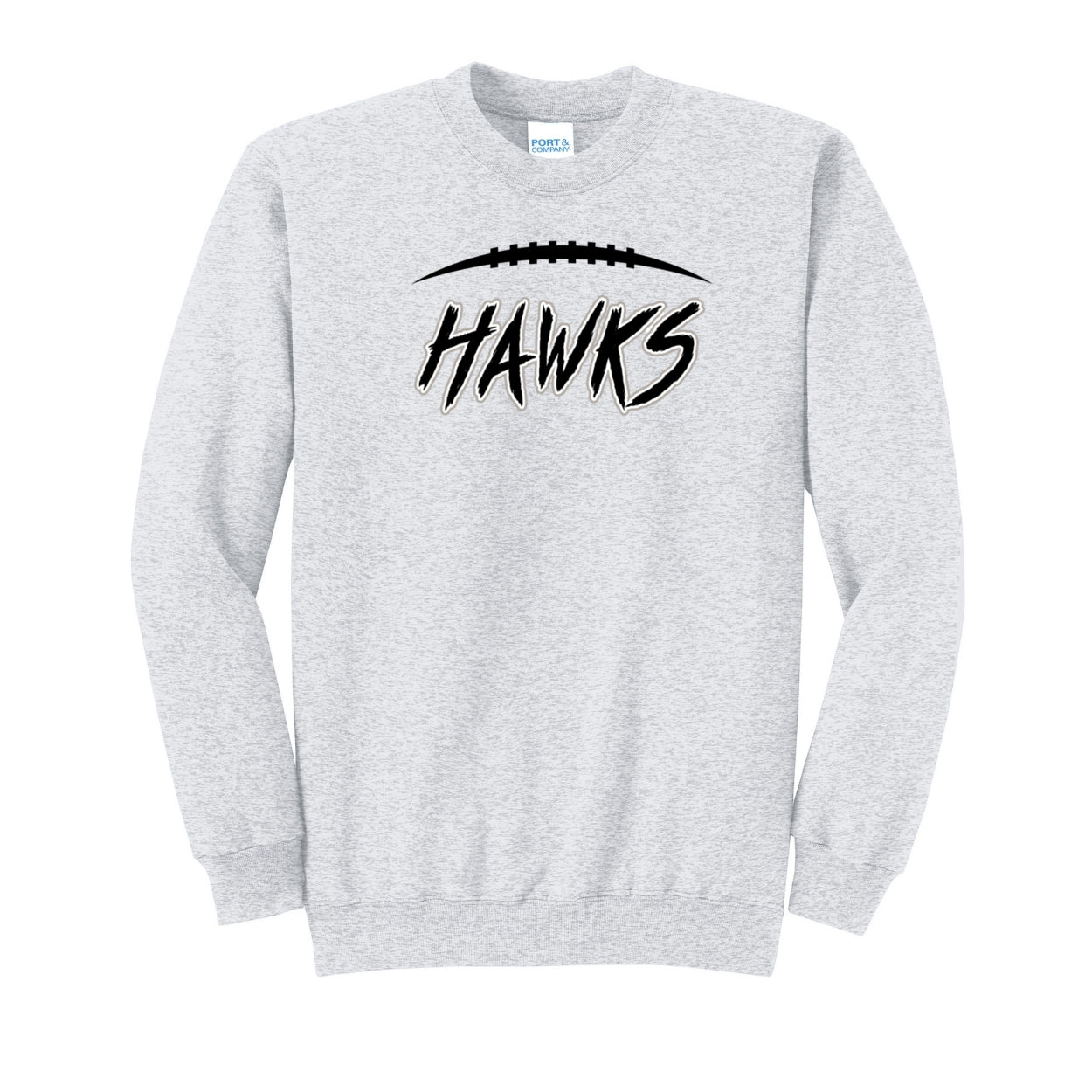 Adult Unisex Westerville Central Fighting Football Hawks Graphic Easy Sweatshirt