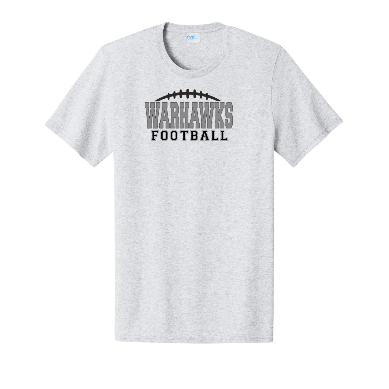 Adult Unisex Westerville Central Warhawks Football Laces Graphic Easy Tee