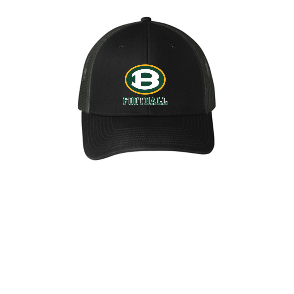 Adult Unisex Classic Brooke Football Logo Snapback Trucker Hat