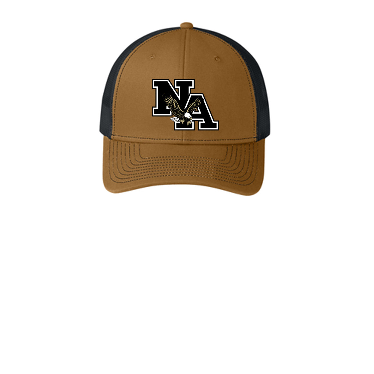 Adult Unisex Classic Logo Snapback Trucker Hat - New Albany Eagles