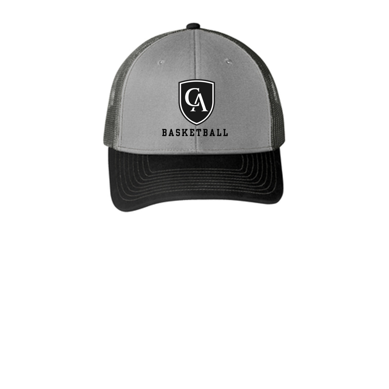Adult Unisex Columbus Academy Viking Basketball Black Font Snapback Trucker Hat