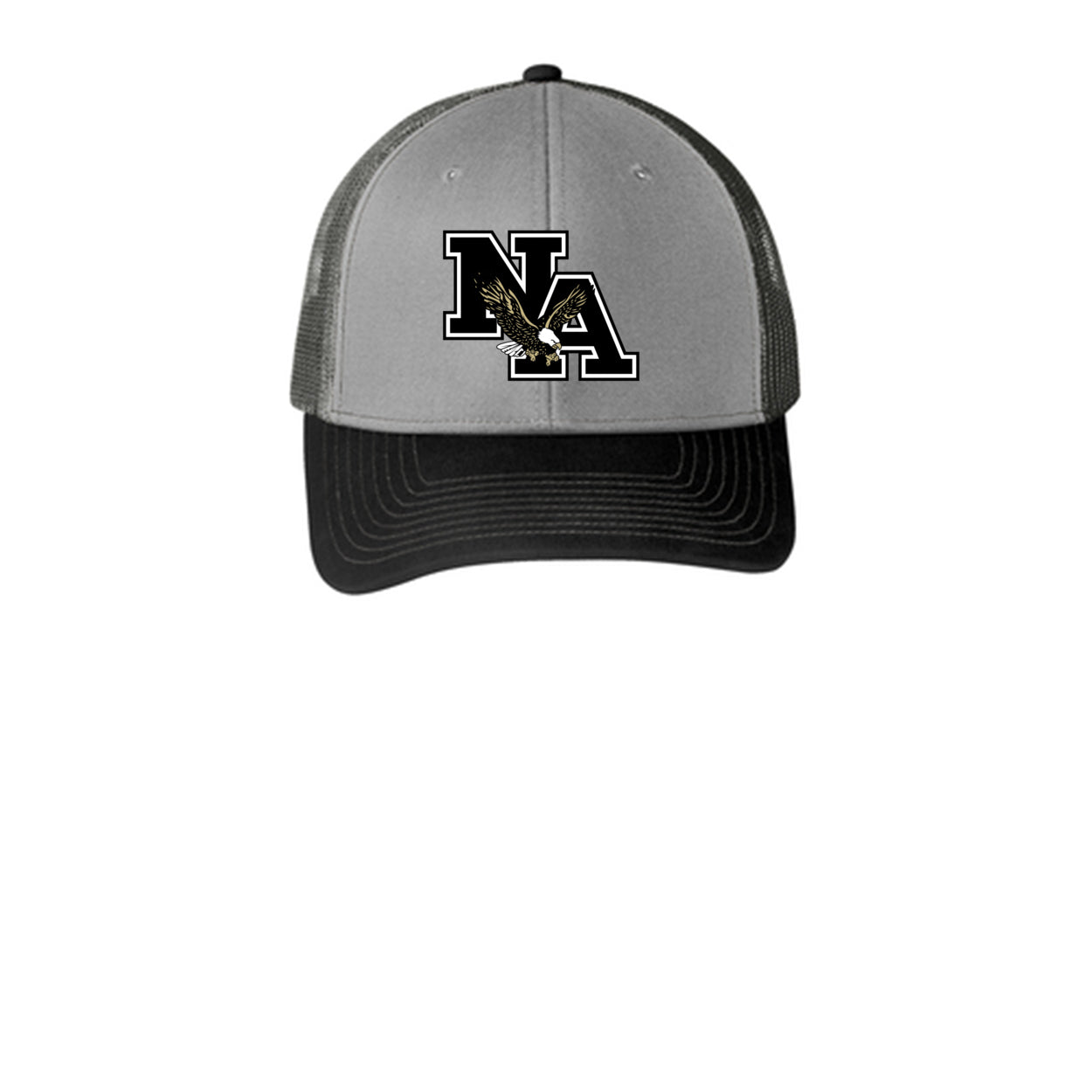 Adult Unisex Classic Logo Snapback Trucker Hat - New Albany Eagles