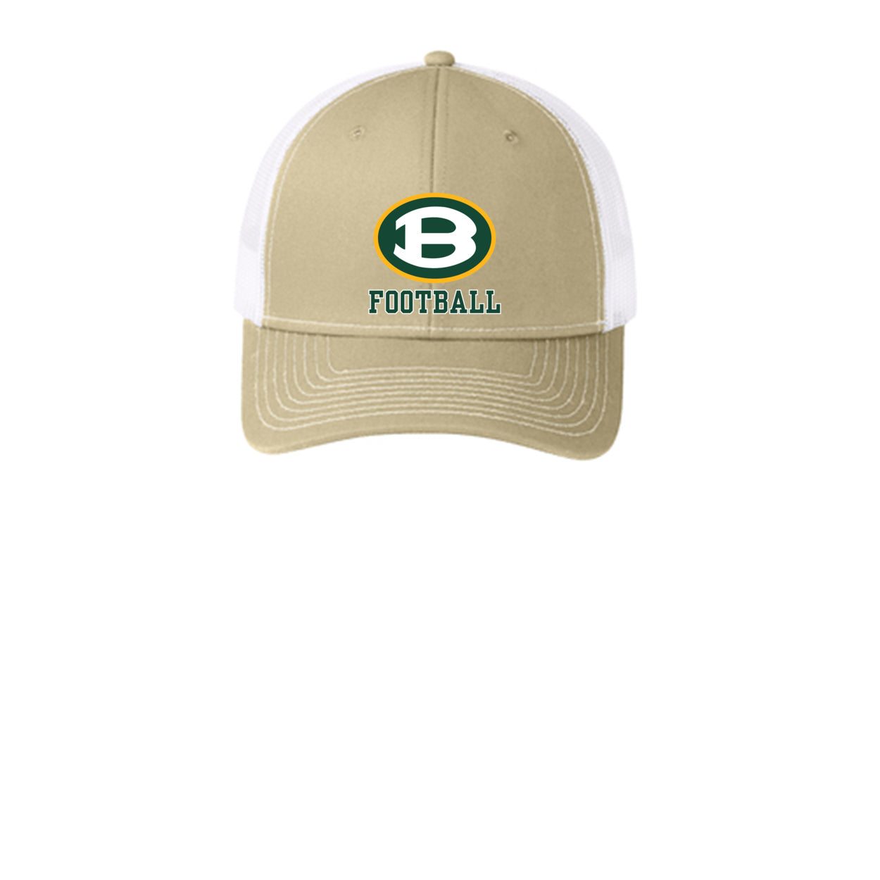 Adult Unisex Classic Brooke Football Logo Snapback Trucker Hat