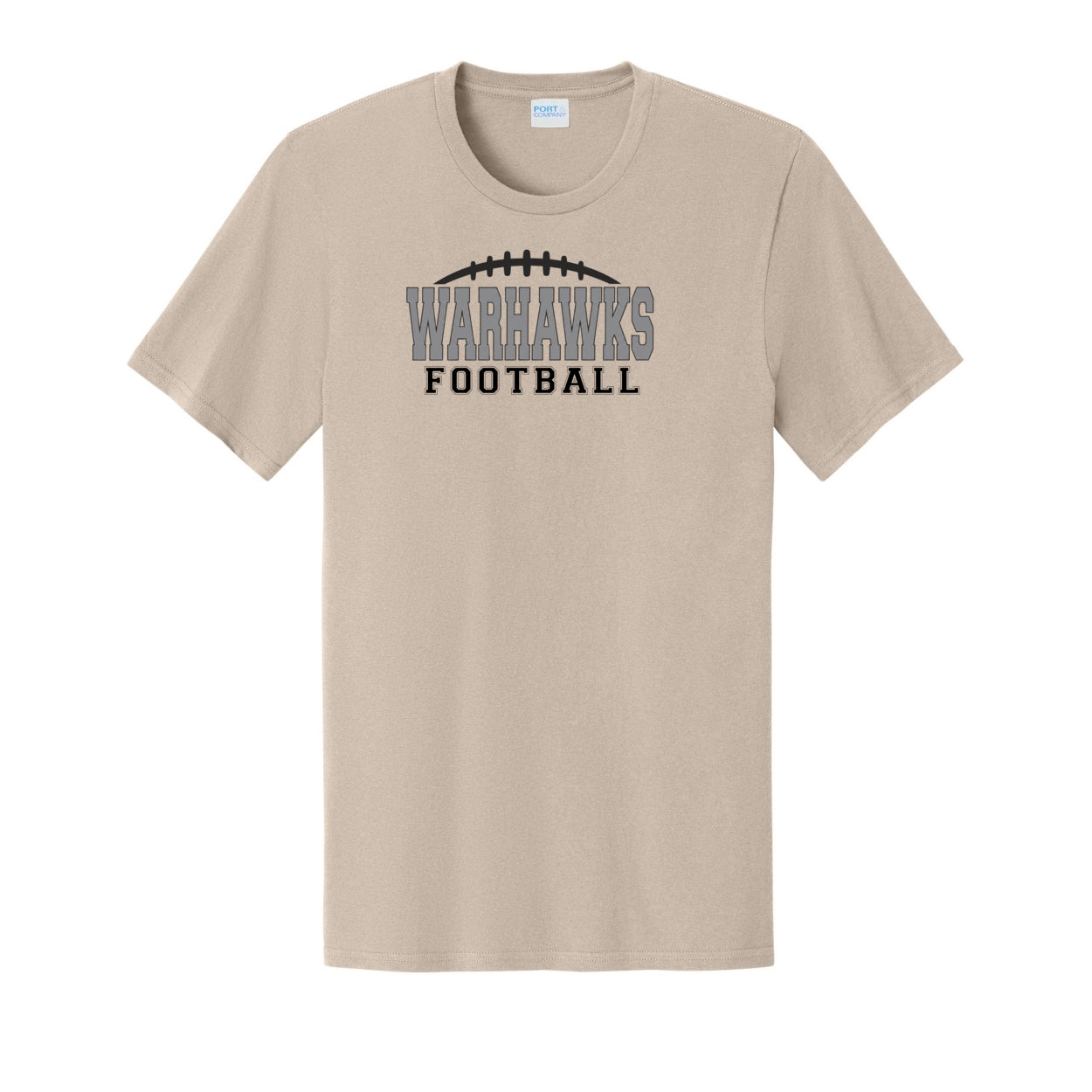 Adult Unisex Westerville Central Warhawks Football Laces Graphic Easy Tee