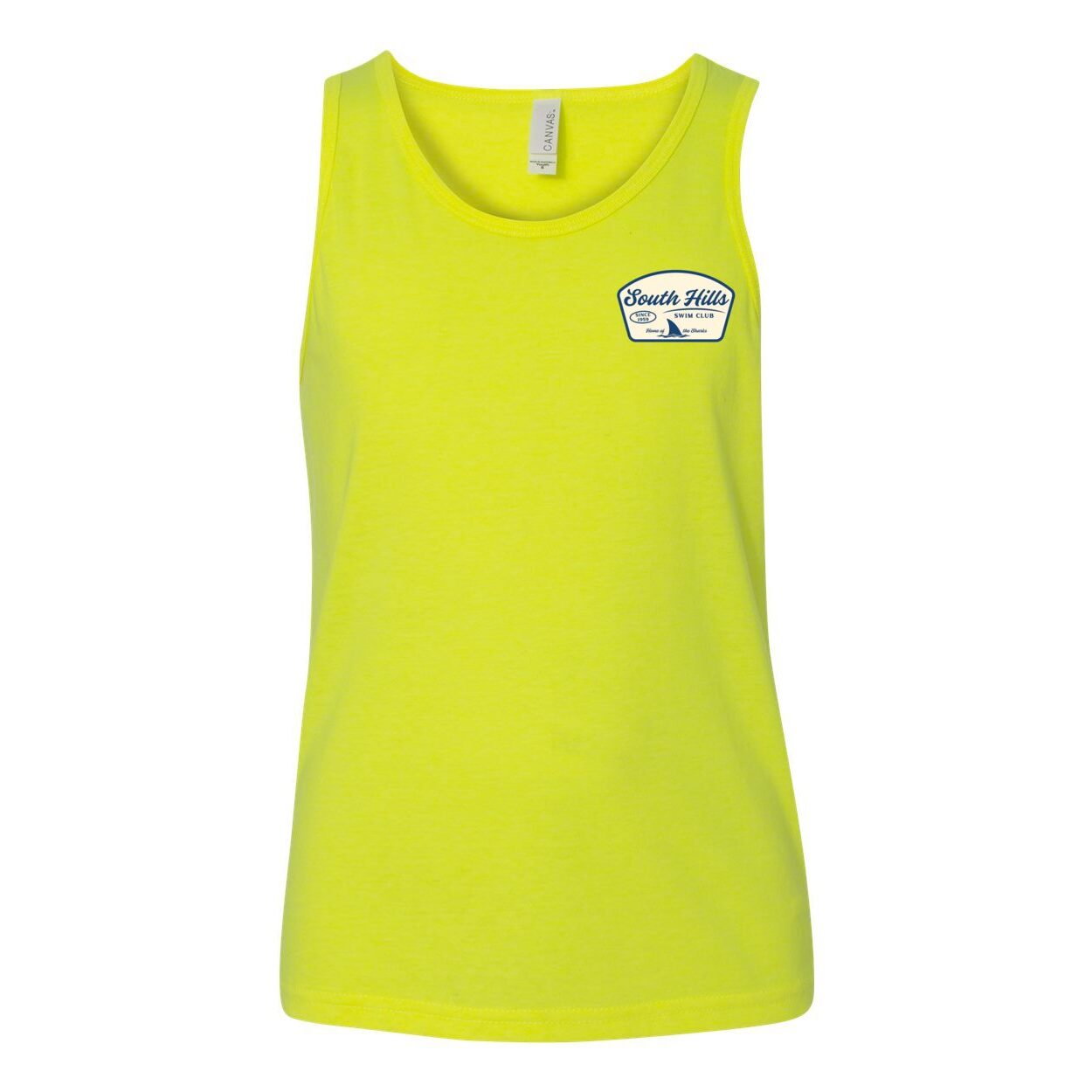 Youth South Hills Swim Club Home of the Sharks Graphic Tank