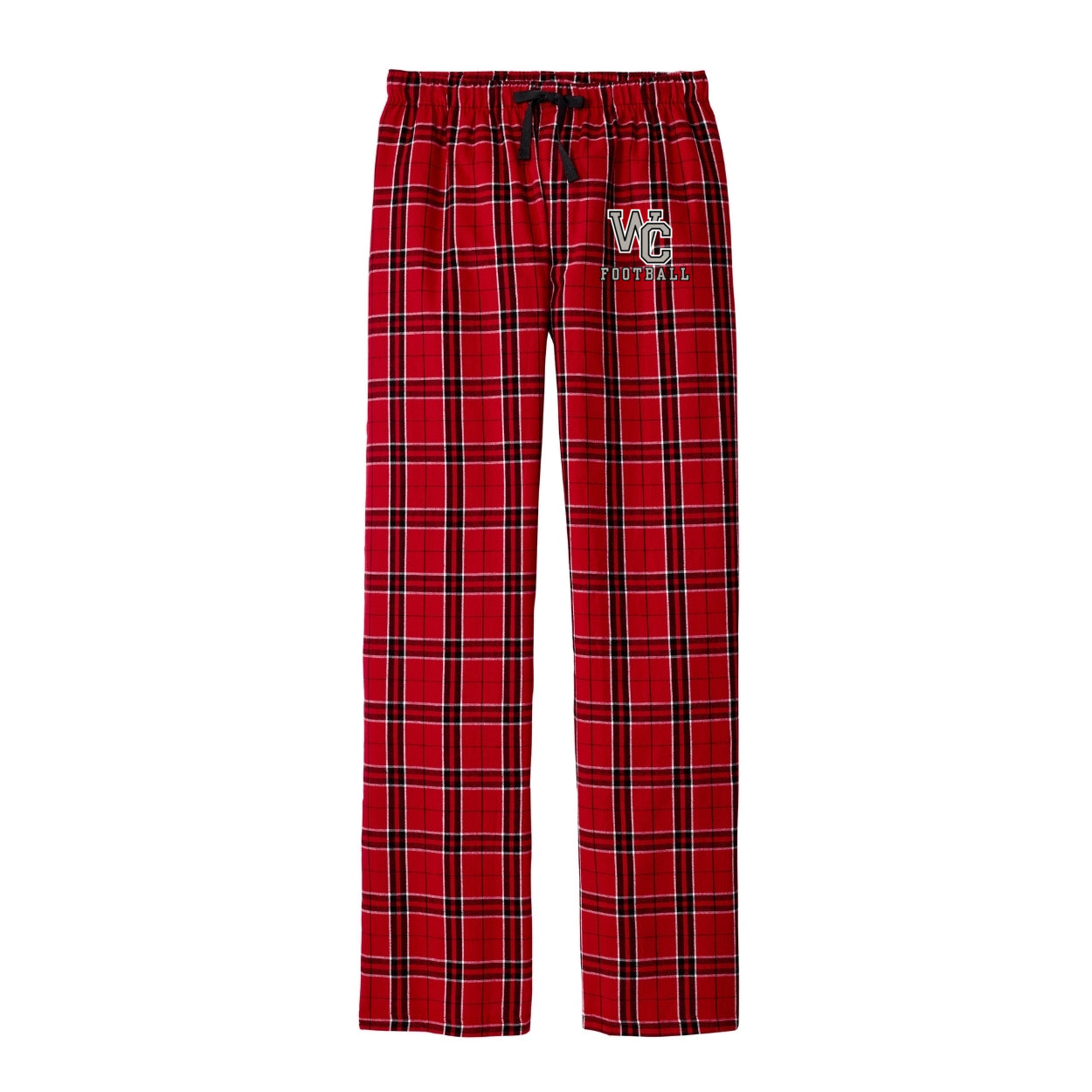 Adult Unisex Westerville Central Football Logo Flannel Pajama Pants