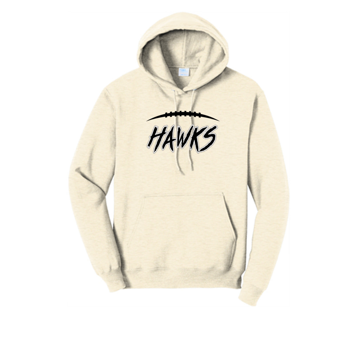 Adult Unisex Westerville Central Fighting Football Hawks Graphic Easy Hoodie