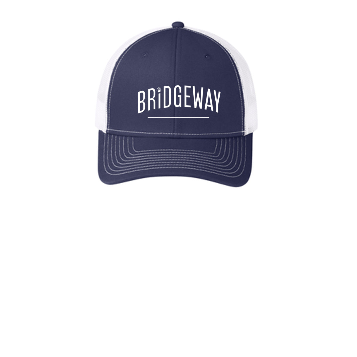 Adult Unisex Bridgeway Logo Snapback Trucker Hat