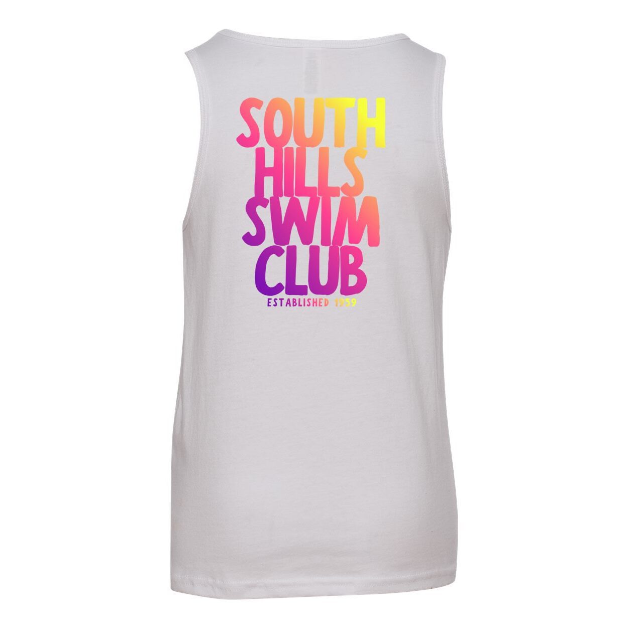 Youth South Hills Swim Club SHSC Ombre Graphic Tank