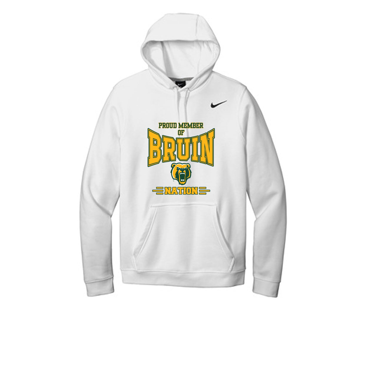 Adult Unisex Nike Bruin Nation Graphic Club Fleece Hoodie