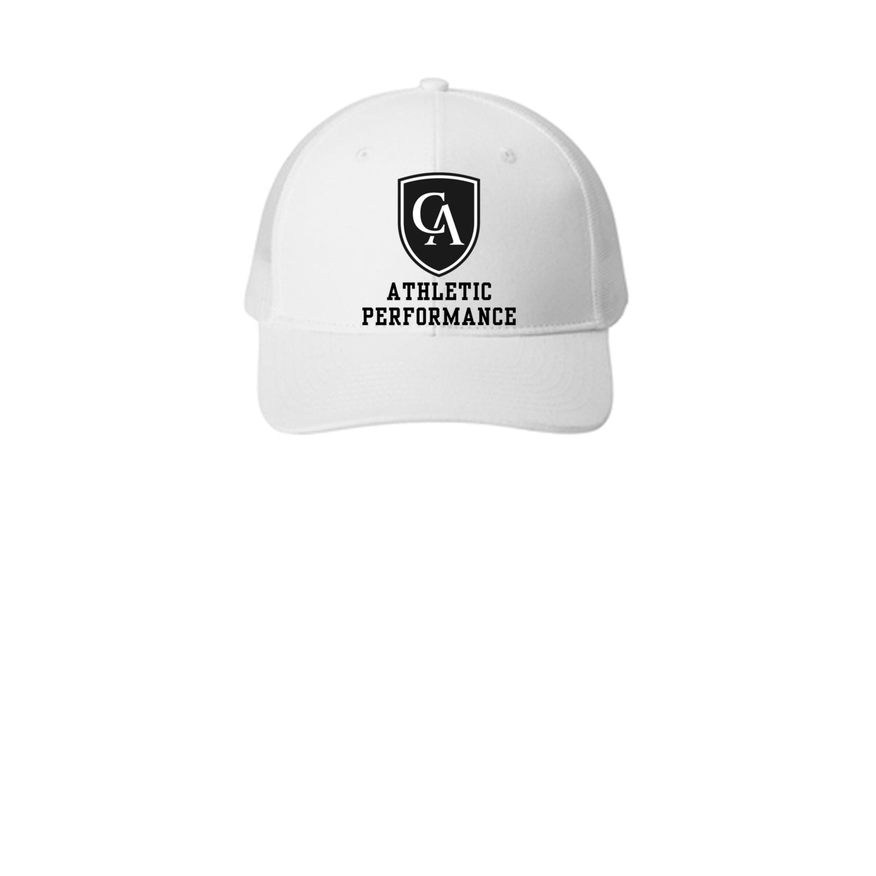 Adult Unisex Columbus Academy Viking Athletic Performance Black Logo Snapback Trucker Hat
