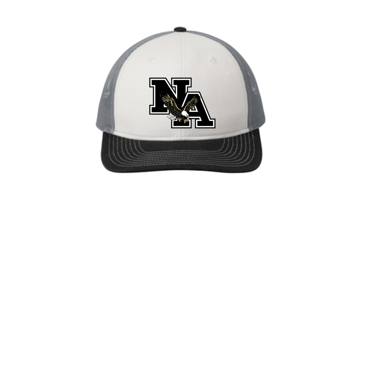 Adult Unisex Classic Logo Snapback Trucker Hat - New Albany Eagles