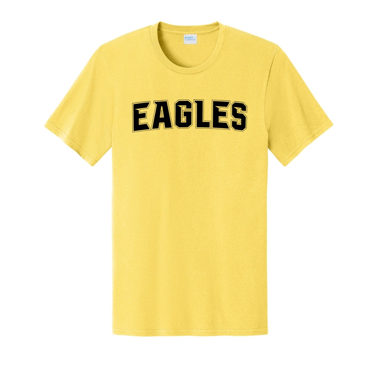 Adult Unisex New Albany Flag Football Electric Eagles Black Graphic Short Sleeve Tee