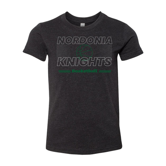 Youth Basketball Short Sleeve Graphic Tee - Nordonia Knights