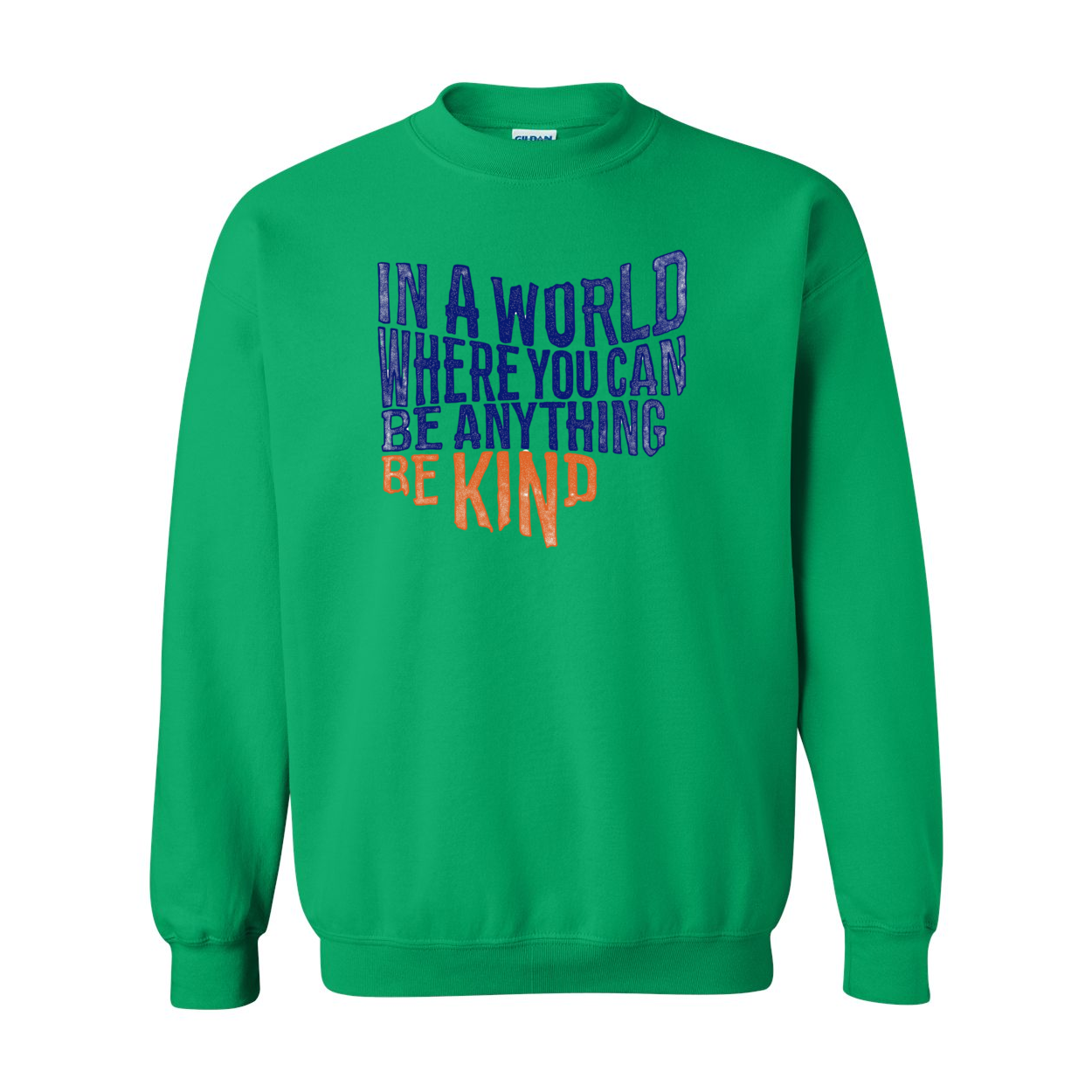 Adult Unisex "Be Kind" Bridgeway Graphic Crewneck Sweatshirt