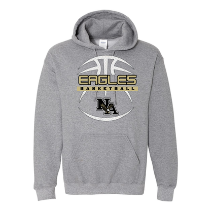 Adult Unisex Eagles Fast-Break Basketball Graphic Hoodie