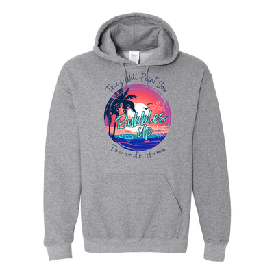 Adult Unisex Bubbles Graphic Hoodie