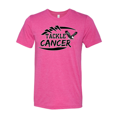 Adult Unisex Tackle Cancer Graphic Super Soft Short Sleeve Tee