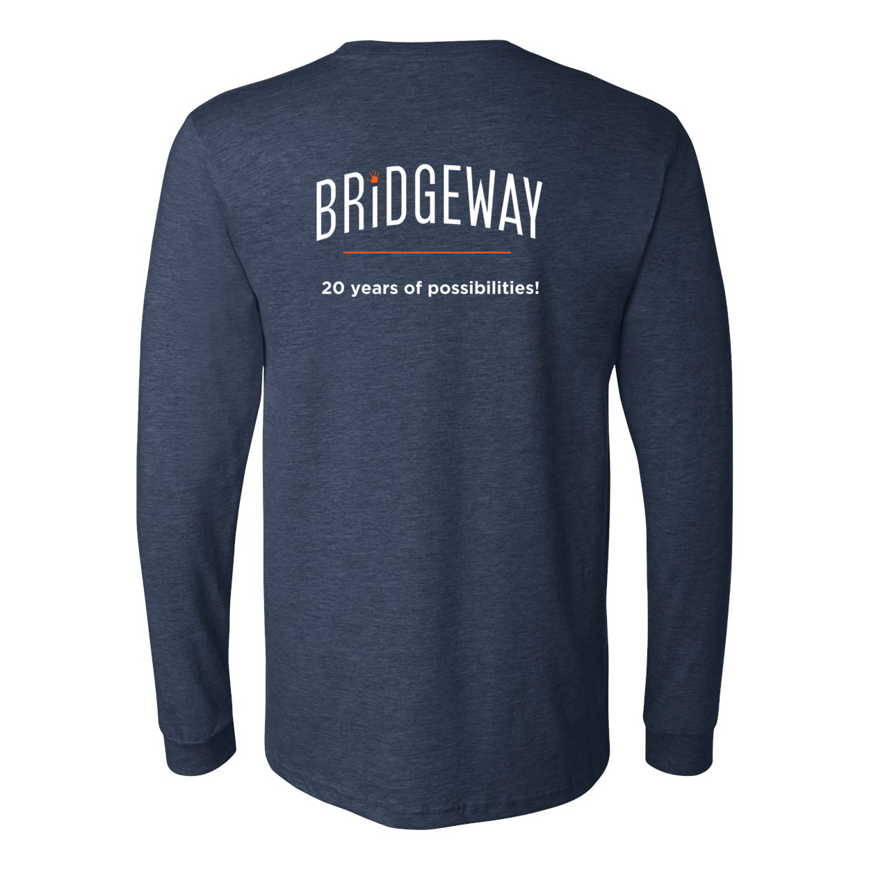 Adult Unisex "Autism Inspire Potential Celebrate Ability" Bridgeway Graphic Long Sleeve Tee