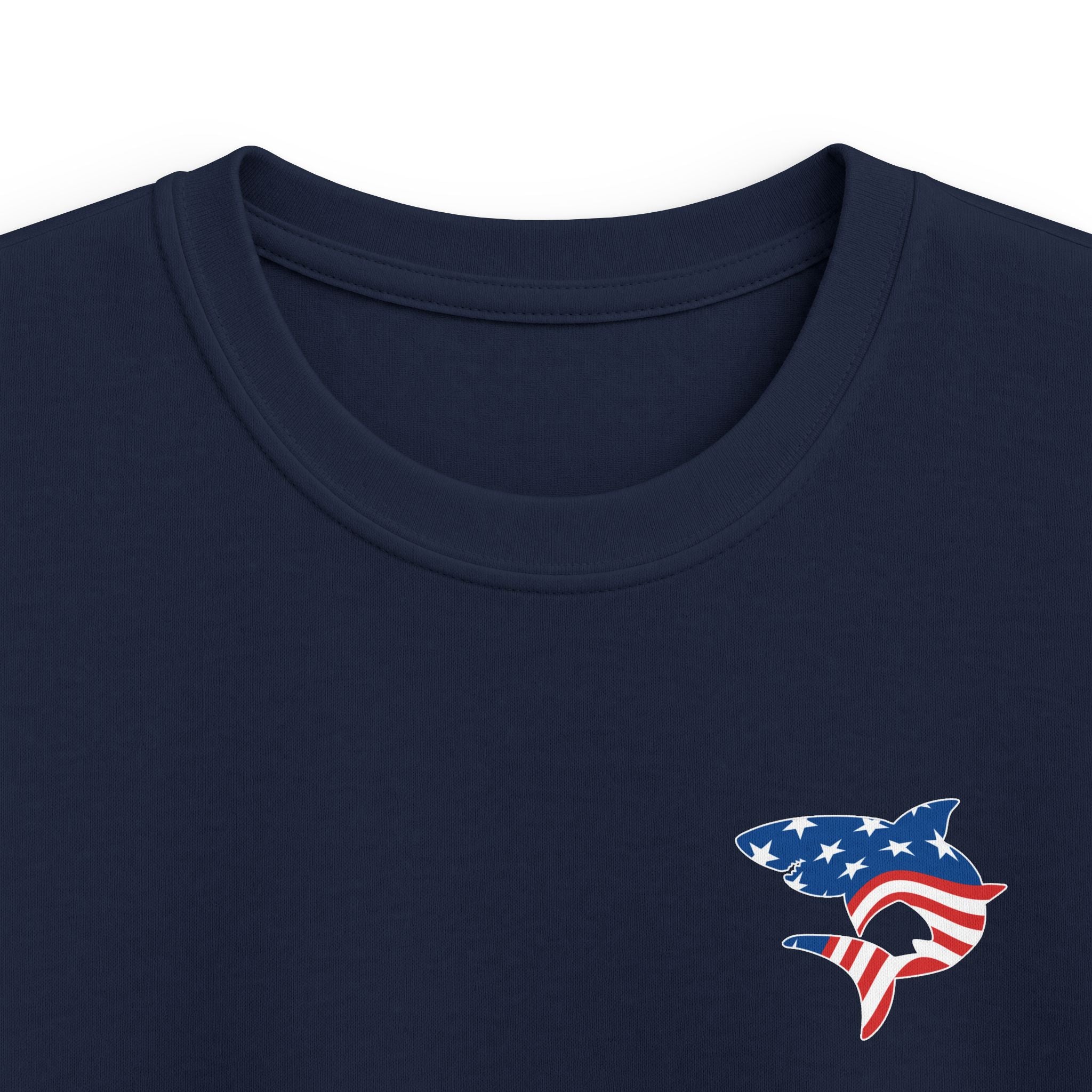 Youth South Hills Swim Club Patriotic Graphic Short Sleeve Gildan Softstyle Tee