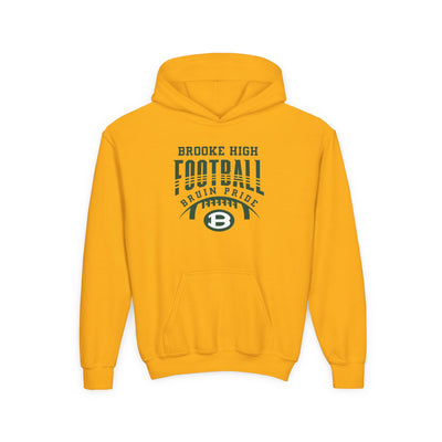 Youth Bruin Pride Football Graphic Hoodie