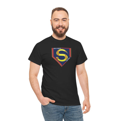 Adult Unisex Stingers Softball Logo Graphic Short Sleeve Gildan Heavy Tee