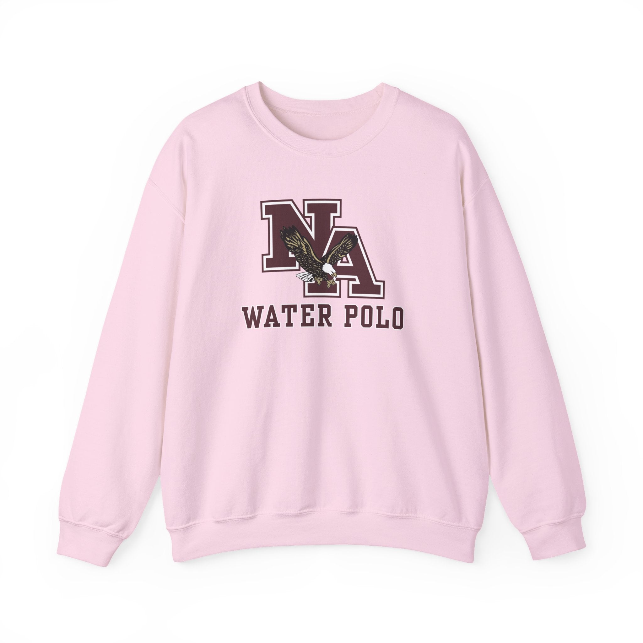 Adult Unisex New Albany Water Polo Classic Maroon Logo Graphic Sweatshirt