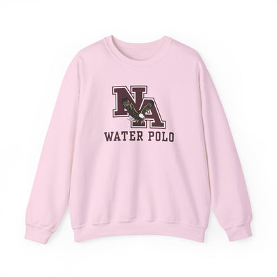 Adult Unisex New Albany Water Polo Classic Maroon Logo Graphic Sweatshirt