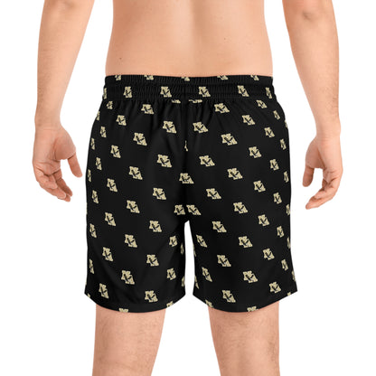 Men's Classic Logo Allover Print Swim Shorts - New Albany Eagles