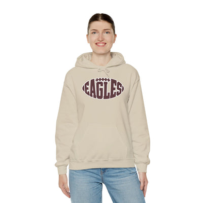 Adult Unisex New Albany Football Eagle Ball Graphic Hoodie