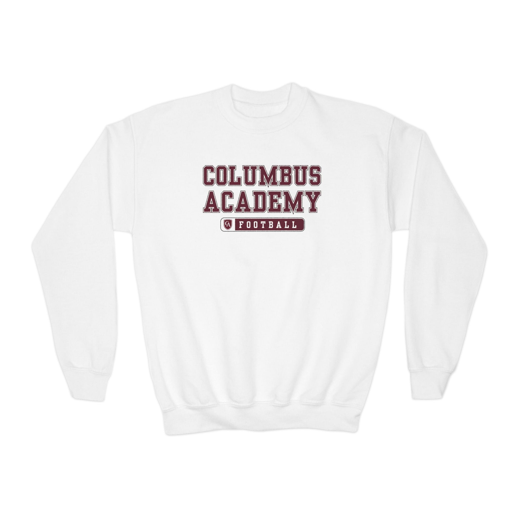 Youth Columbus Academy Football Graphic Sweatshirt