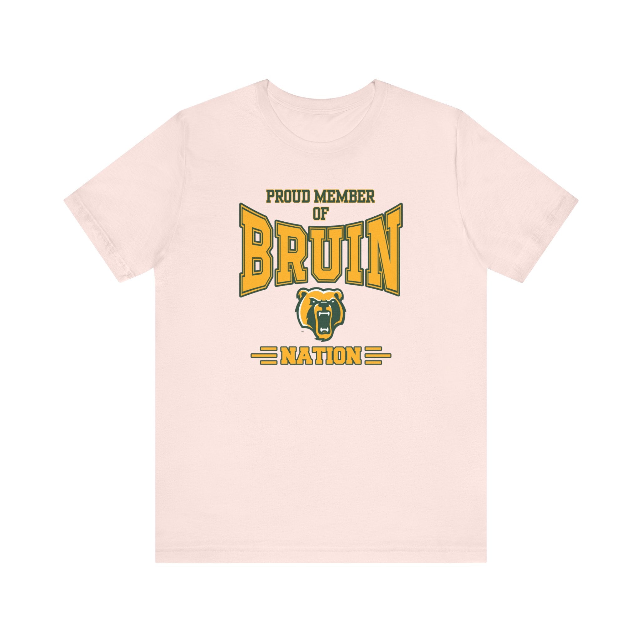 Adult Unisex Bruin Nation Graphic Short Sleeve Soft Tee
