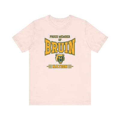 Adult Unisex Bruin Nation Graphic Short Sleeve Soft Tee
