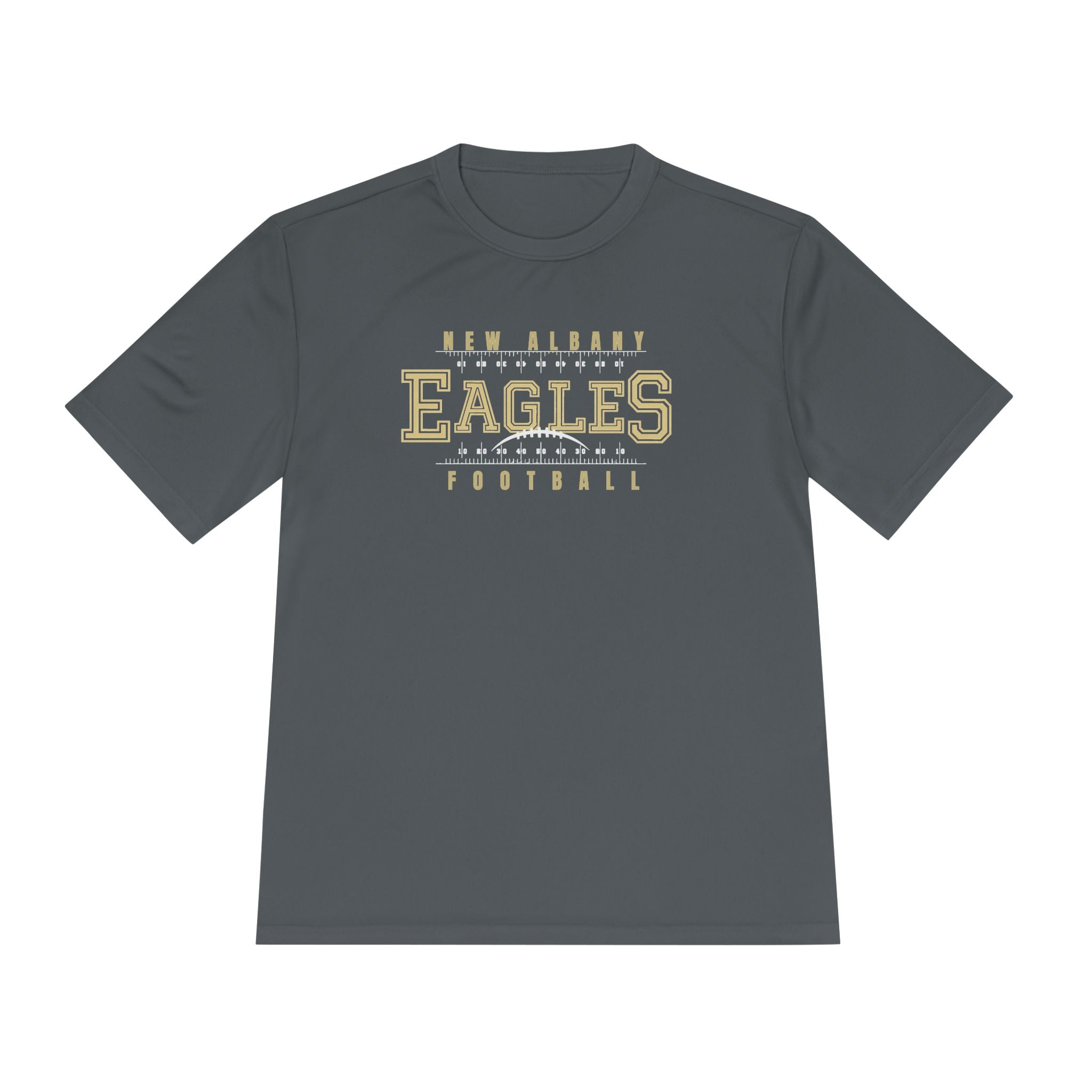 Adult Unisex New Albany Football Defend the Field Graphic Sport-Tek Competitor Performance Tee