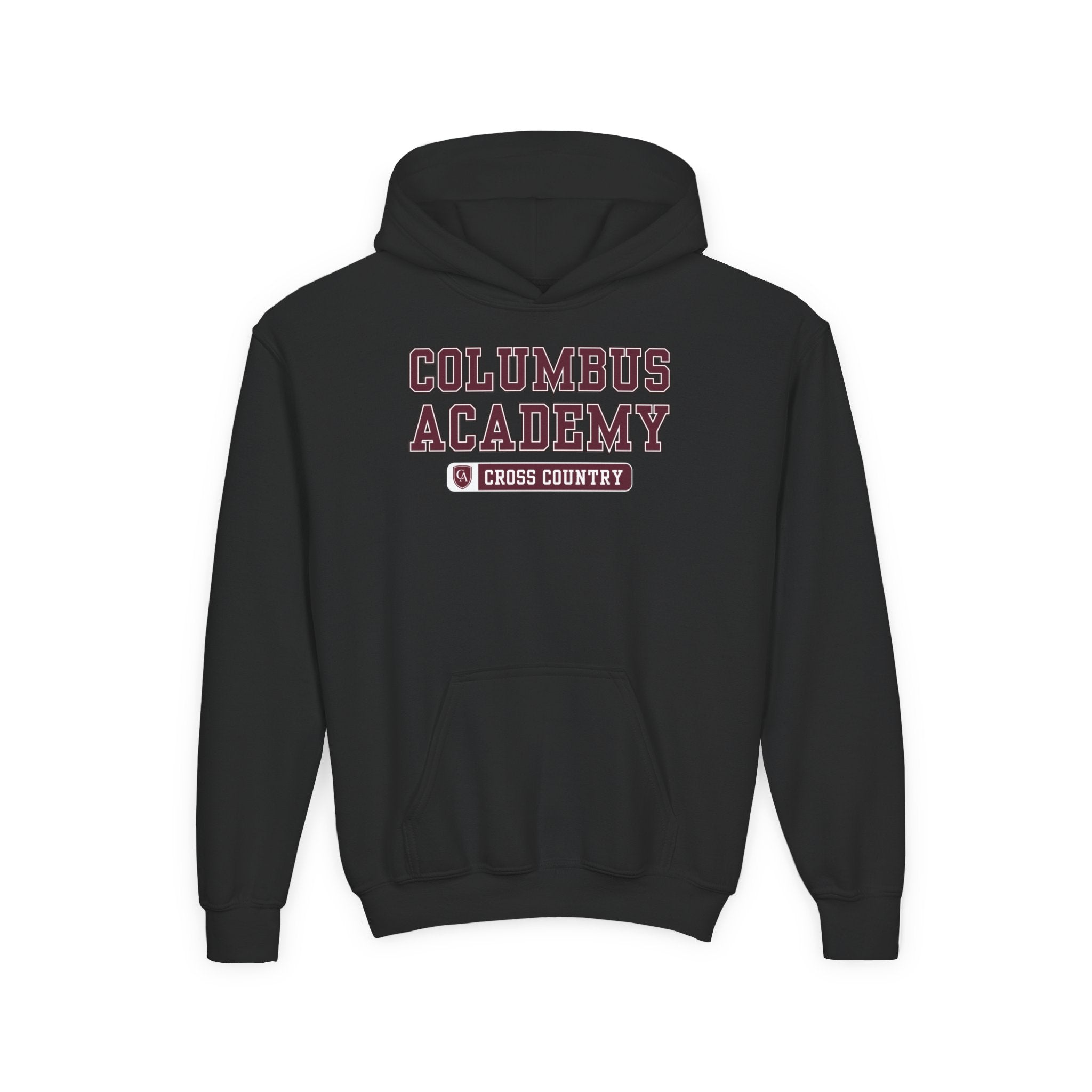 Youth Columbus Academy Cross Country Graphic Hoodie