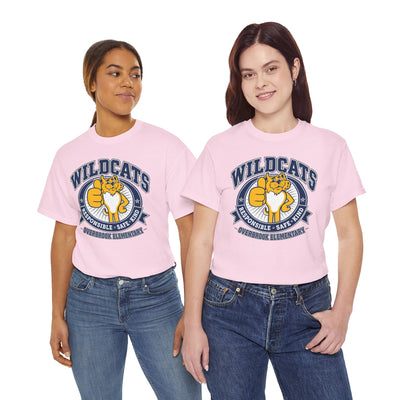 Adult Unisex Overbrook Elementary Wildcat Way Graphic Gildan Classic Tee