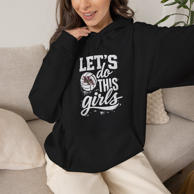 Adult Unisex New Albany Eagles Let's Do This Girls Graphic Hoodie