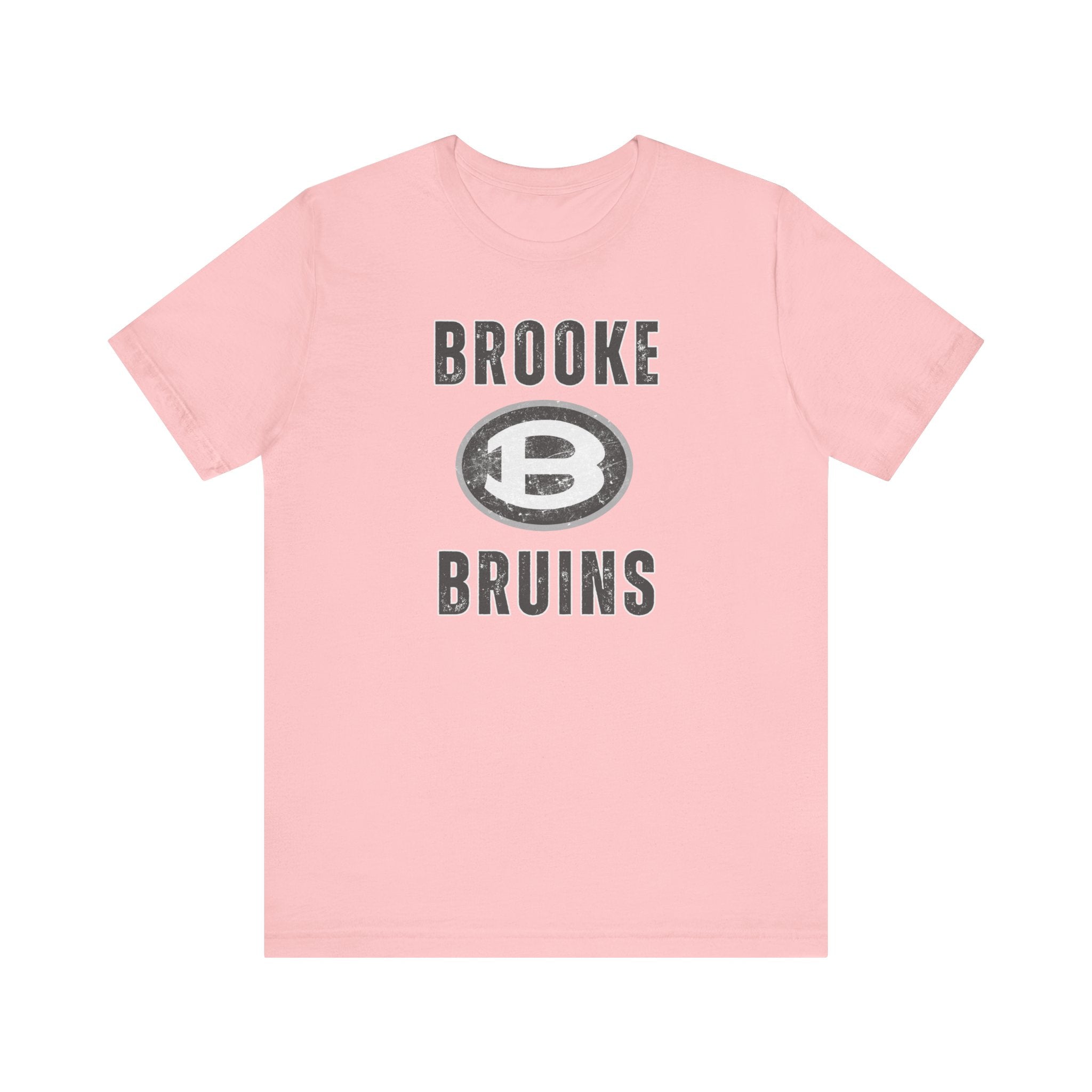 Adult Unisex Brooke Bruins Vintage Distressed Graphic Short Sleeve Soft Tee