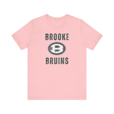 Adult Unisex Brooke Bruins Vintage Distressed Graphic Short Sleeve Soft Tee