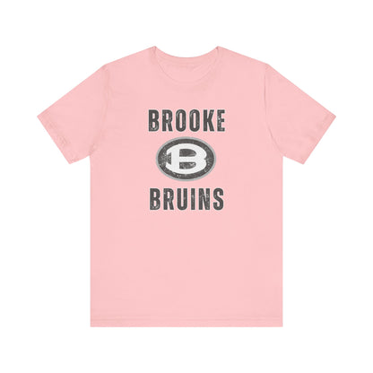 Adult Unisex Brooke Bruins Vintage Distressed Graphic Short Sleeve Soft Tee