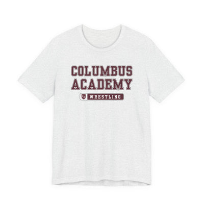Adult Unisex Columbus Academy Wrestling Graphic Short Sleeve Bella + Canvas Soft Tee