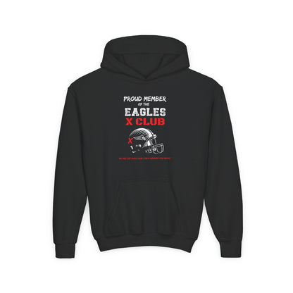 Youth Eagles Red X Club GraphicHoodie