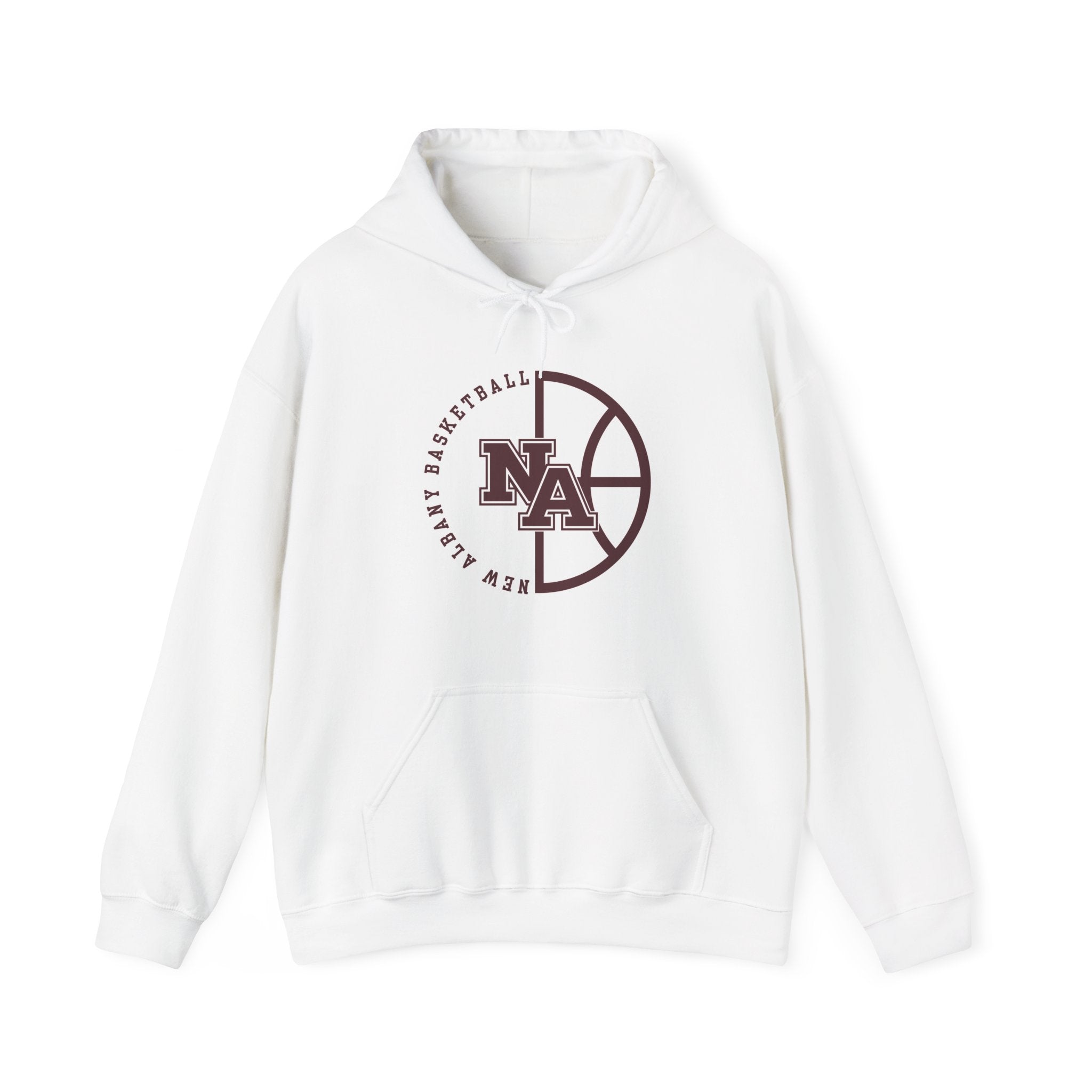 Adult Unisex New Albany Basketball Pick and Roll Graphic Hoodie