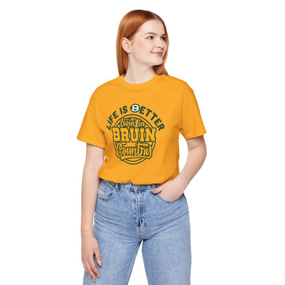 Adult Unisex Bruin Country Graphic Short Sleeve Soft Tee
