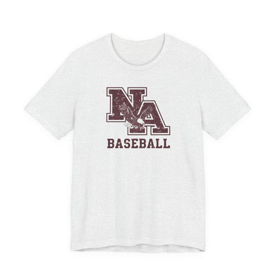 Adult Unisex New Albany Baseball Vintage Vibe Logo Graphic Short Sleeve Soft Tee