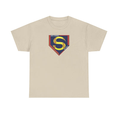 Adult Unisex Stingers Softball Logo Graphic Short Sleeve Gildan Heavy Tee