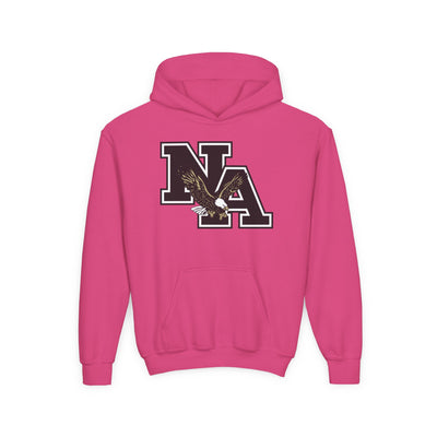 Youth Black Classic Logo Graphic Hoodie