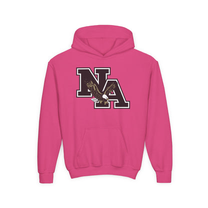 Youth Black Classic Logo Graphic Hoodie