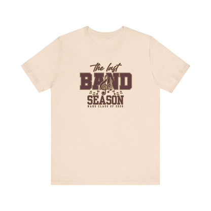 Adult Unisex NAHS The Last Band Season Graphic Short Sleeve Soft Tee