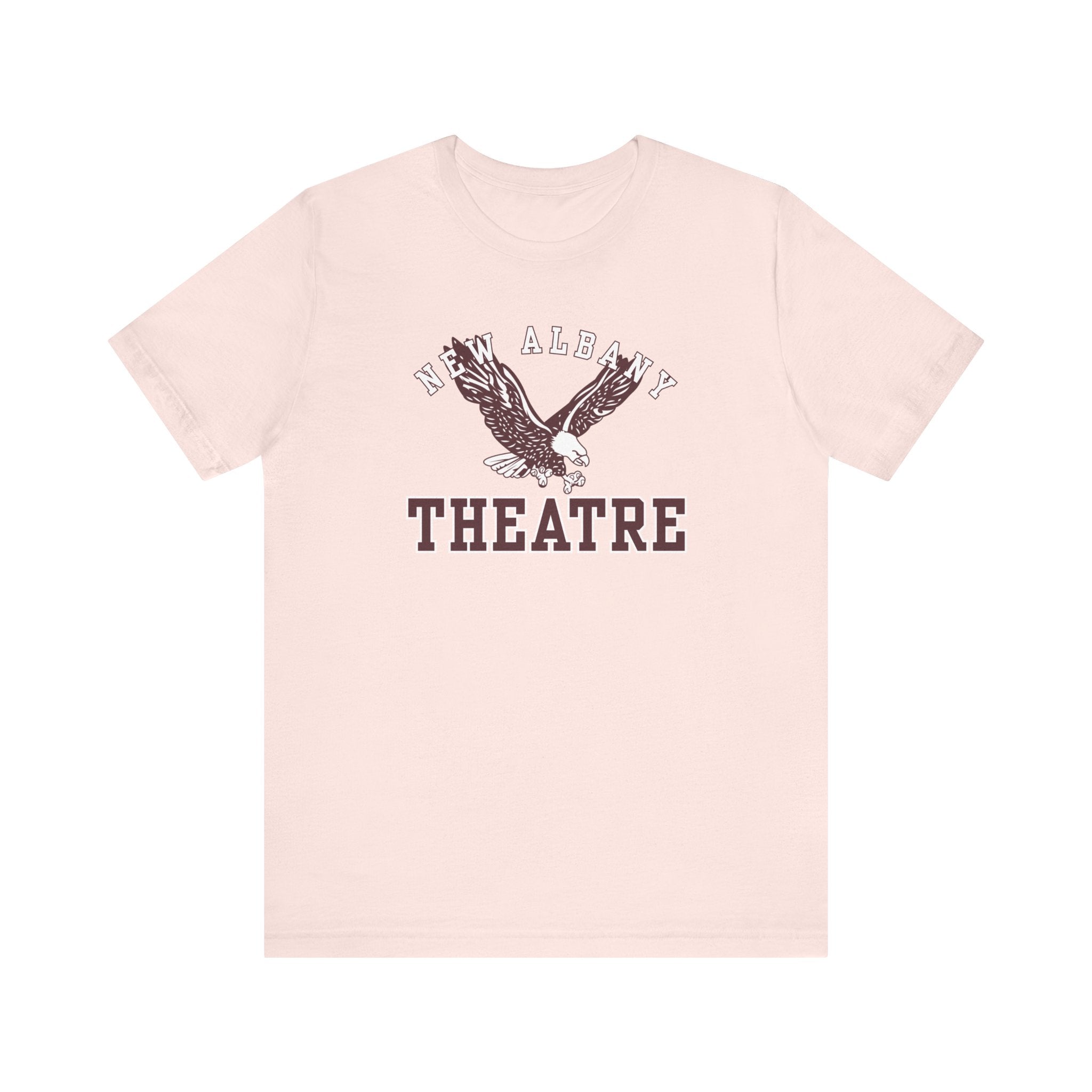 Adult Unisex Flying Theatre Eagle Graphic Short Sleeve Soft Tee